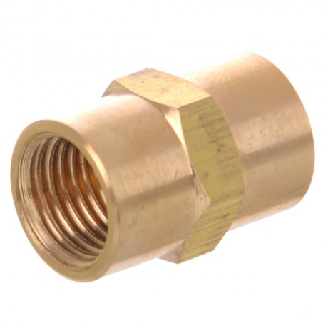Переходник 1/4 М х 1/4 М латунь