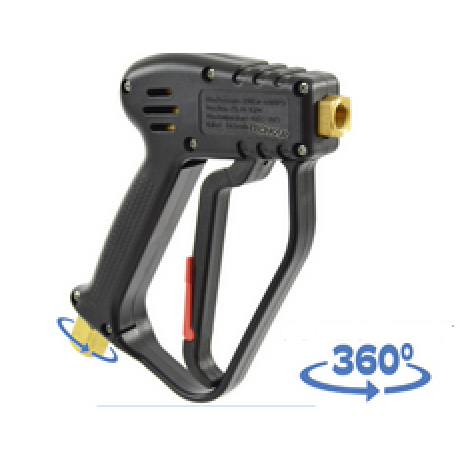 Пистолет Cdr.7703 вход М 3/8 с поворотной муфтой 360 градусов