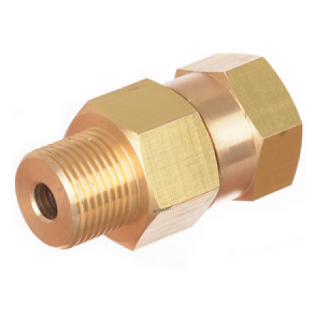 Поворотная муфта с резьбой 3/8 П / М латунь